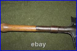 Original Early WW2 Swiss Army Entrenching Tool (Shovel), Maker Stamped & 40 d