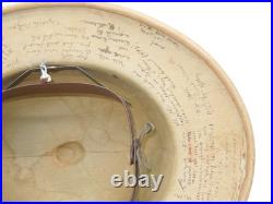 Original Early WWII US Army Officer Pith Helmet With Many Signatures