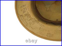 Original Early WWII US Army Officer Pith Helmet With Many Signatures