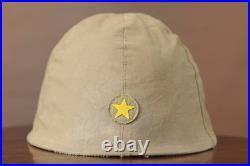 Original Former Japanese Army Early Type 90 Helmet Cover Large WWII Japan YO