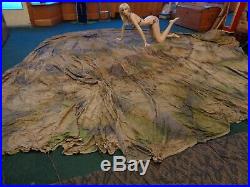 Original German Army WW2 Paratrooper Parachute Canopy Fallschirmjager With Papers