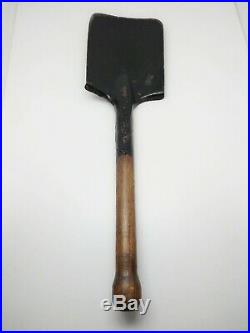 Original Germany Army WW2 WWII WEHRMACHT Shovel Stamp Wolf Head Military