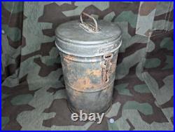 Original Large WWII German Thermos Gebirgsjager Army Wehrmacht Food Container