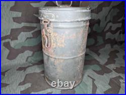 Original Large WWII German Thermos Gebirgsjager Army Wehrmacht Food Container