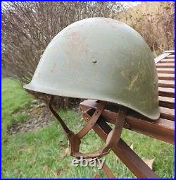 Original Military Airborne Helmet SSH40 Steel WW2 Soviet Army RKKA WWII Landing