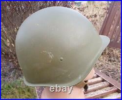 Original Military Helmet SSH 40 Steel WW2 Soviet Army RKKA WWII Russian 1948