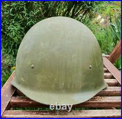 Original Military Helmet SSH 40 Steel WW2 Soviet Army RKKA WWII Russian LMZ 1948