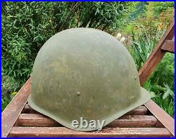 Original Military Helmet SSH 40 Steel WW2 Soviet Army RKKA WWII Russian LMZ 1948