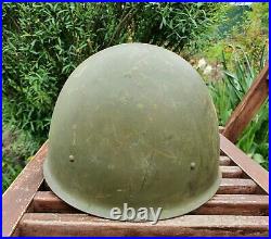 Original Military Helmet SSH 40 Steel WW2 Soviet Army RKKA WWII Russian LMZ 1948