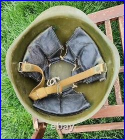 Original Military Helmet SSH 40 Steel WW2 Soviet Army RKKA WWII Russian LMZ 1948