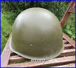 Original Military Helmet SSh 40 Steel WW2 Soviet Army RKKA WWII Russian LMZ