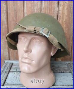 Original Military Helmet SSh 40 Steel WW2 Soviet Army RKKA WWII Russian Size 2