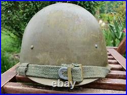 Original Military Helmet SSh40 Steel WW2 Soviet Army RKKA WWII Russian LMZ Size2