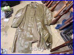 Original Post Wwii Us Army M1938 Dismounted Infantry Rain Jacket-medium