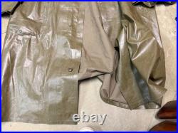 Original Post Wwii Us Army M1938 Dismounted Infantry Rain Jacket-medium