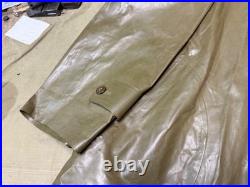 Original Post Wwii Us Army M1938 Dismounted Infantry Rain Jacket-medium