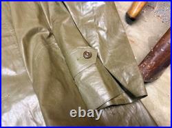 Original Post Wwii Us Army M1938 Dismounted Infantry Rain Jacket-medium