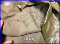 Original Post Wwii Us Army M1938 Dismounted Infantry Rain Jacket-medium