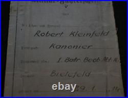 Original Pre-WWII German Army Weimar Reichswehr Drivers Licence Rare