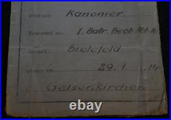 Original Pre-WWII German Army Weimar Reichswehr Drivers Licence Rare