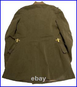 Original Pre WWII U. S. ARMY OFFICERS WOOL COAT & RIDDING BREACH SAM BROWN BELT +