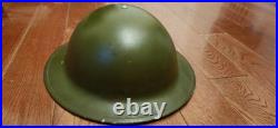 Original Pre WWII US Army M1917A1 Kelly Helmet Chinstrap & Liner