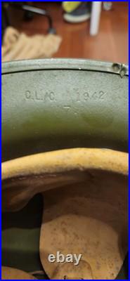 Original Pre WWII US Army M1917A1 Kelly Helmet Chinstrap & Liner