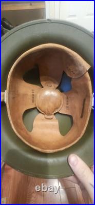 Original Pre WWII US Army M1917A1 Kelly Helmet Chinstrap & Liner