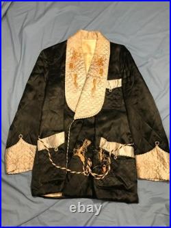 Original Rare WW2 US Army Painted OD Shirt Embroidered Jacket Ryukyu Island