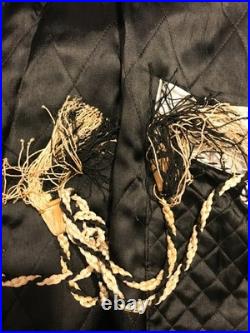 Original Rare WW2 US Army Painted OD Shirt Embroidered Jacket Ryukyu Island