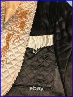 Original Rare WW2 US Army Painted OD Shirt Embroidered Jacket Ryukyu Island