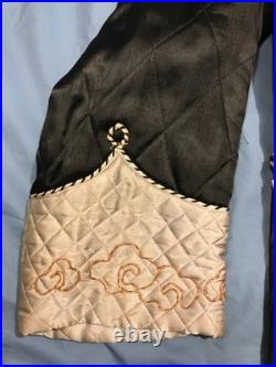 Original Rare WW2 US Army Painted OD Shirt Embroidered Jacket Ryukyu Island