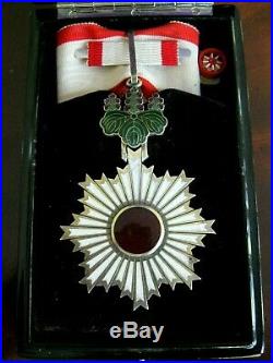 Original Rare WWII Japanese Army Order Of The Rising Sun Medal 3rd Class