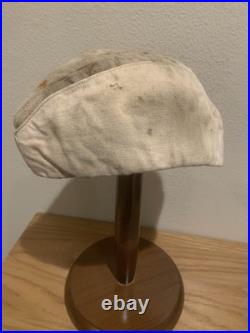 Original Soviet WWII / WW2 Red Army Wartime Pilotka Side Cap Krasniy Voin