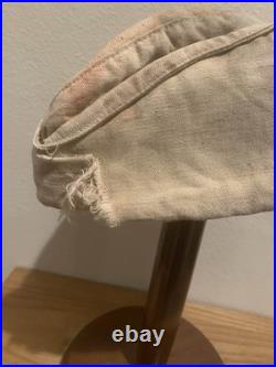Original Soviet WWII / WW2 Red Army Wartime Pilotka Side Cap Krasniy Voin
