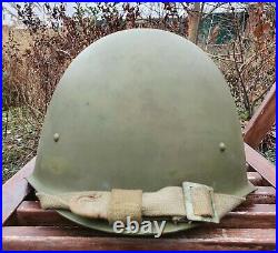 Original Steel Helmet SSh 40 WWII Russian Military Soviet Army Size 2 NEW