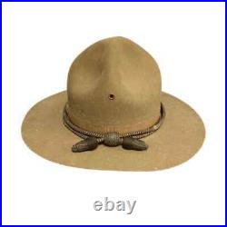Original U. S. WWII Officer M1911 Campaign Hat Army Model