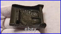 Original UKRAINIAN insurgent army Buckle WWII and REPRODUCTION of Belt