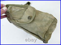Original US ARMY WW2 Musette Bag M-1936 khaki Kampftasche mit Trageriemen