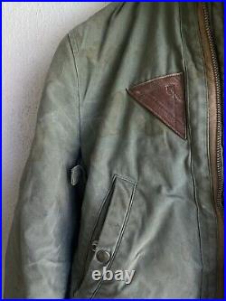 Original US Army Air Force B-15A WWII Flight Jacket Rough Wear Clothing Company