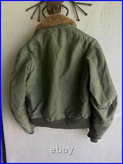 Original US Army Air Force B-15A WWII Flight Jacket Rough Wear Clothing Company