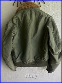 Original US Army Air Force B-15A WWII Flight Jacket Rough Wear Clothing Company