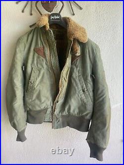 Original US Army Air Force B-15A WWII Flight Jacket Rough Wear Clothing Company