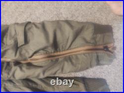Original US WWII Army Air Forces A-11 Flight Trousers Size 30 With Suspenders