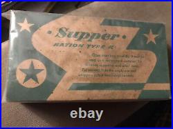 Original Unopened WW2 WWII US Army K Ration Supper