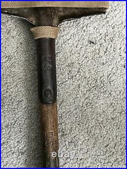 Original WW1 WWll US ARMY USMC T-handle entrenching tool/shovel with cover