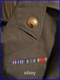 Original WW2 6th Corps 110th Infantry Division Medic Army Ike Tunic 1944 Dated