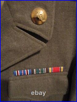 Original WW2 6th Corps 110th Infantry Division Medic Army Ike Tunic 1944 Dated