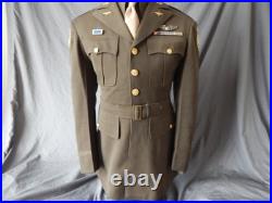 Original WW2 Army Air Force C-47 Pilot Documented Tunic with great patches, NICE