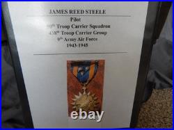 Original WW2 Army Air Force C-47 Pilot Documented Tunic with great patches, NICE